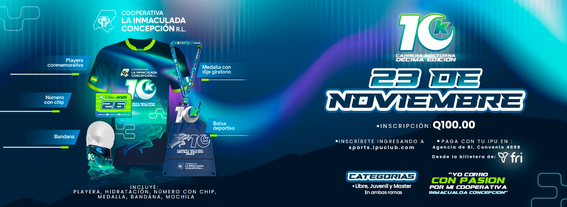 10K Inmaculada Cooperativa Nocturna
