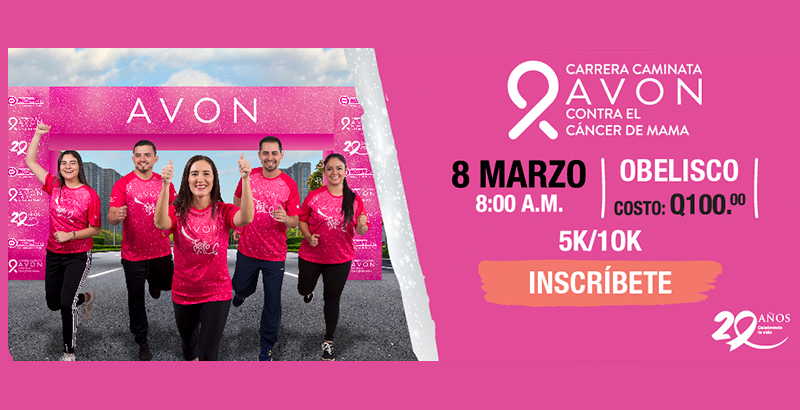 CARRERA CAMINATA AVON 2020