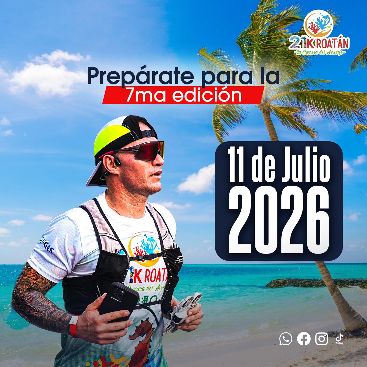 21K ROATAN LA CARRERA DEL ARRECIFE