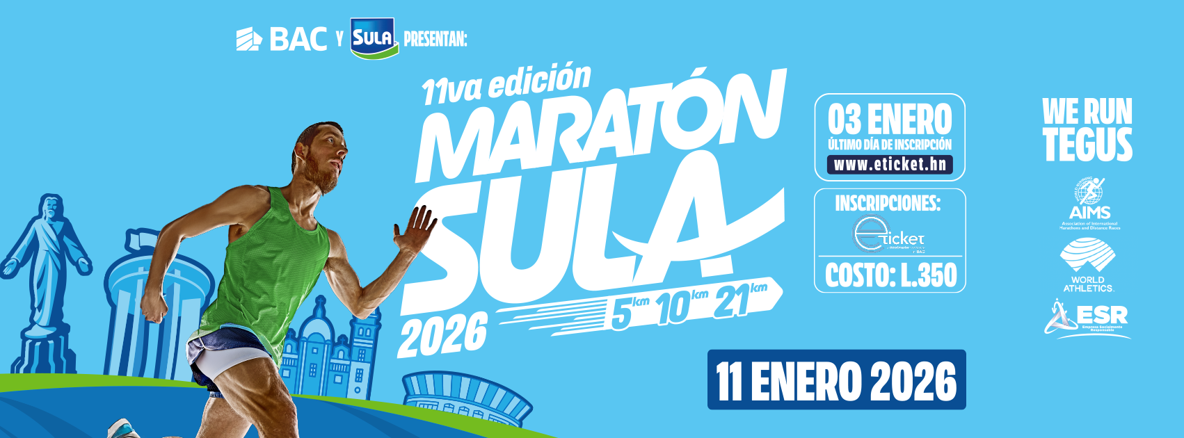 MARATON SULA TEGUCIGALPA 2026